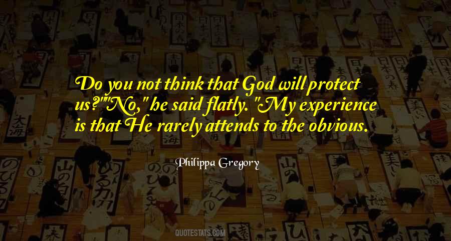 God Will Protect Quotes #868162