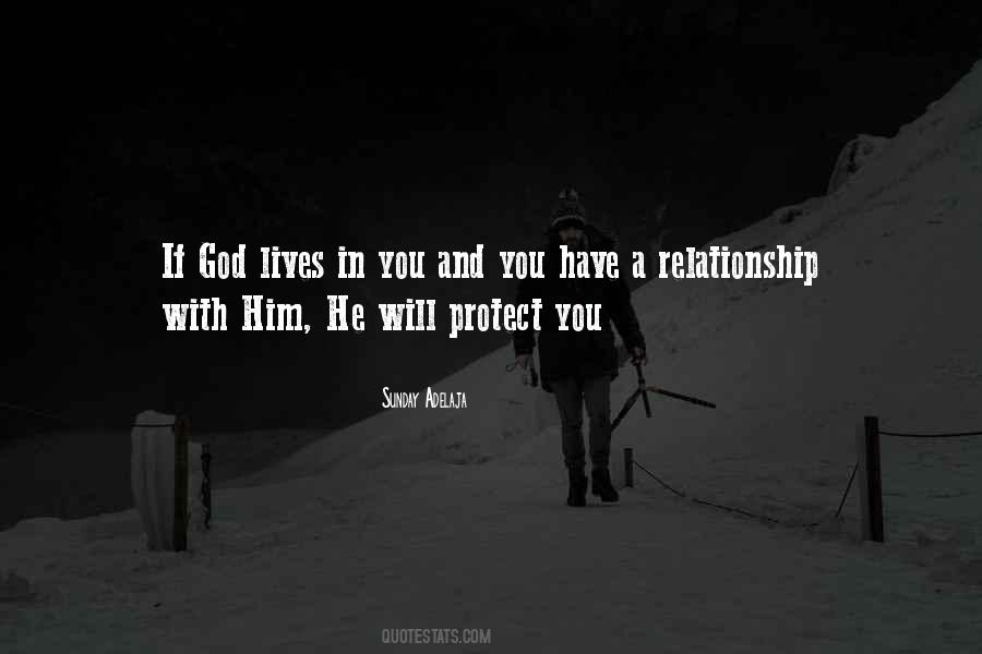 God Will Protect Us Quotes #24330