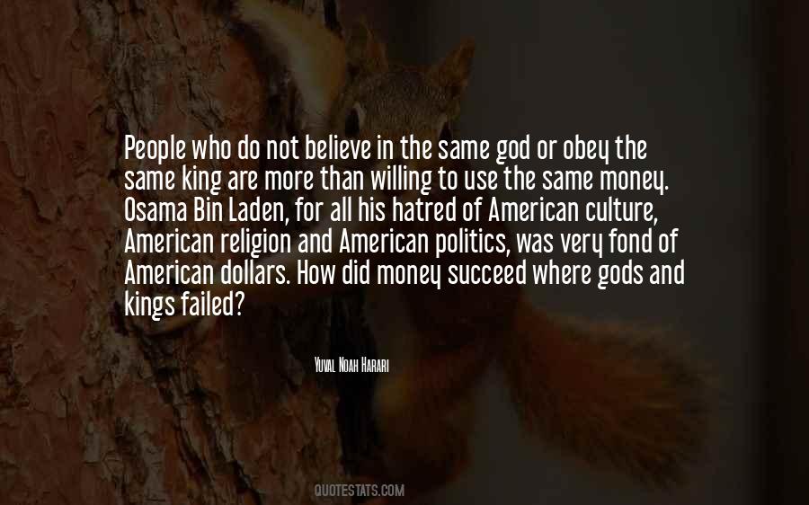 Money And Religion Quotes #1243856