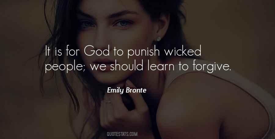 God Will Punish The Wicked Quotes #640124