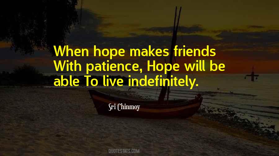 Hope Patience Quotes #1449008