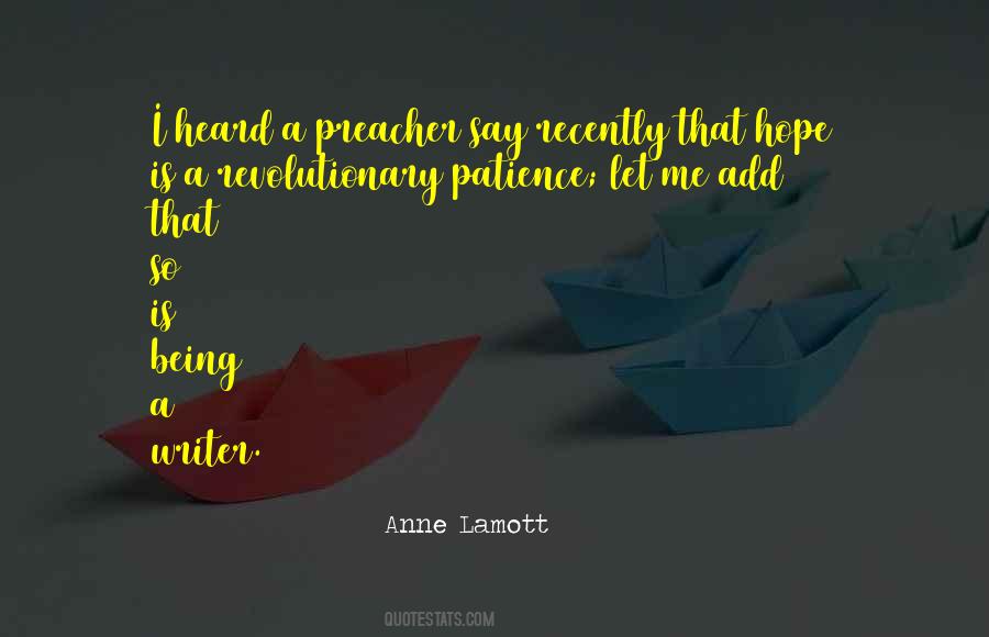 Hope Patience Quotes #693736