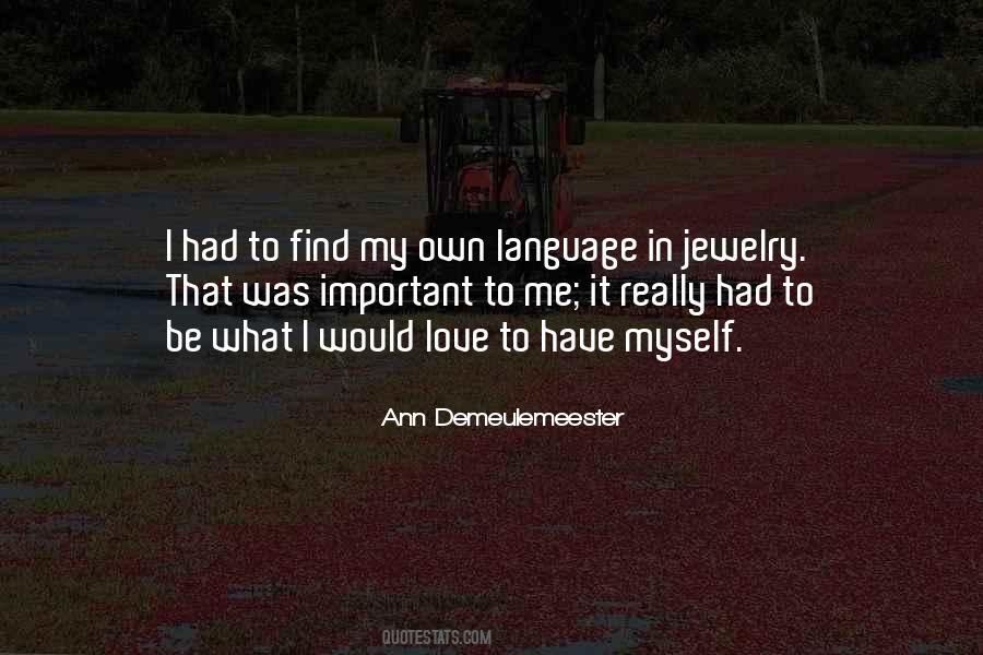 Jewelry Love Quotes #1792762