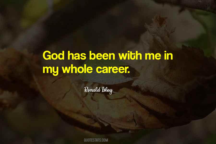 God With Me Quotes #154573