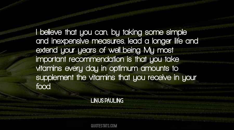 Lead A Simple Life Quotes #1397889
