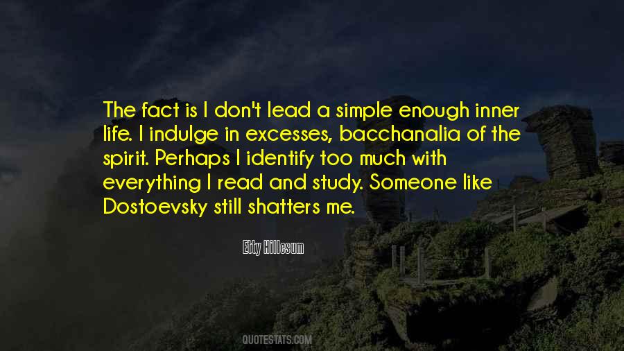 Lead A Simple Life Quotes #391702