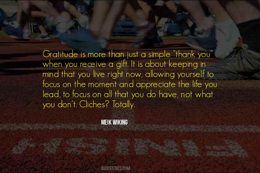 Lead A Simple Life Quotes #79370