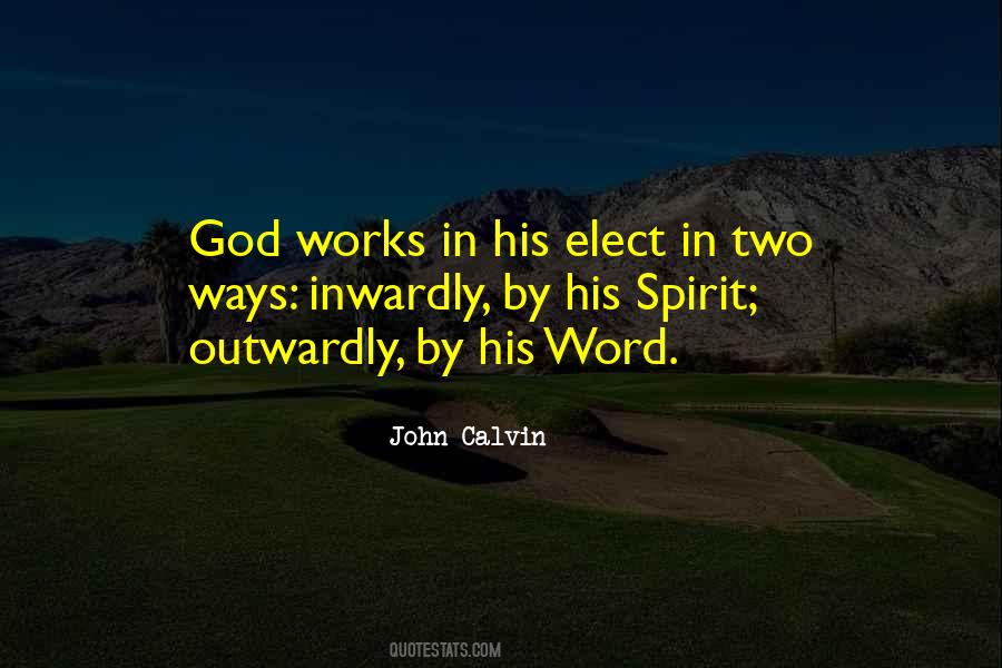God Works Quotes #18501