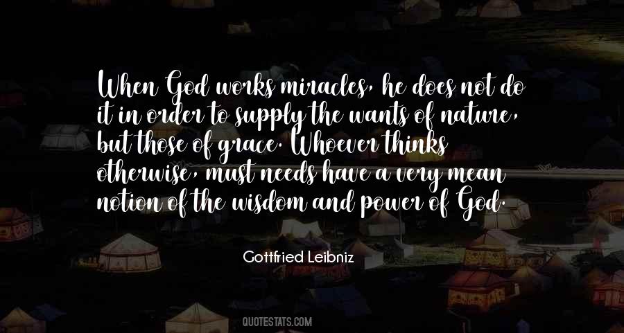 God Works Quotes #617396