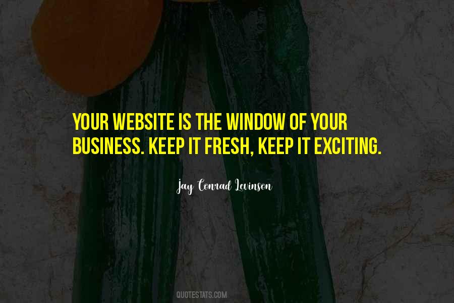 Keep It Fresh Quotes #1151042