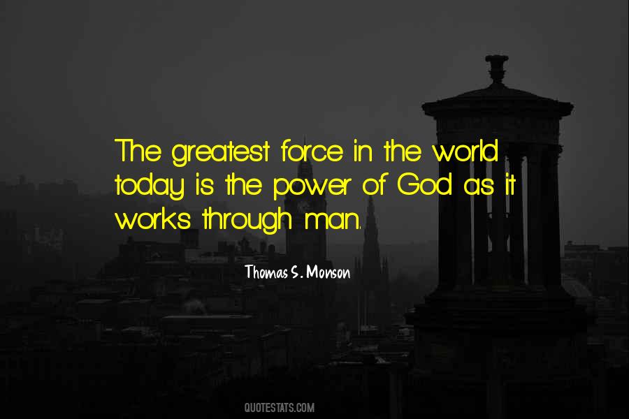 God Works Through Us Quotes #1446301