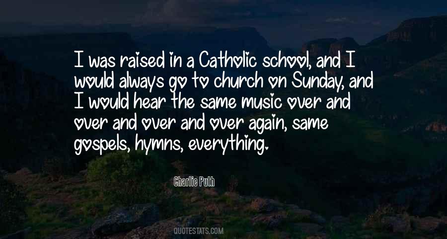 Sunday Music Quotes #1157558