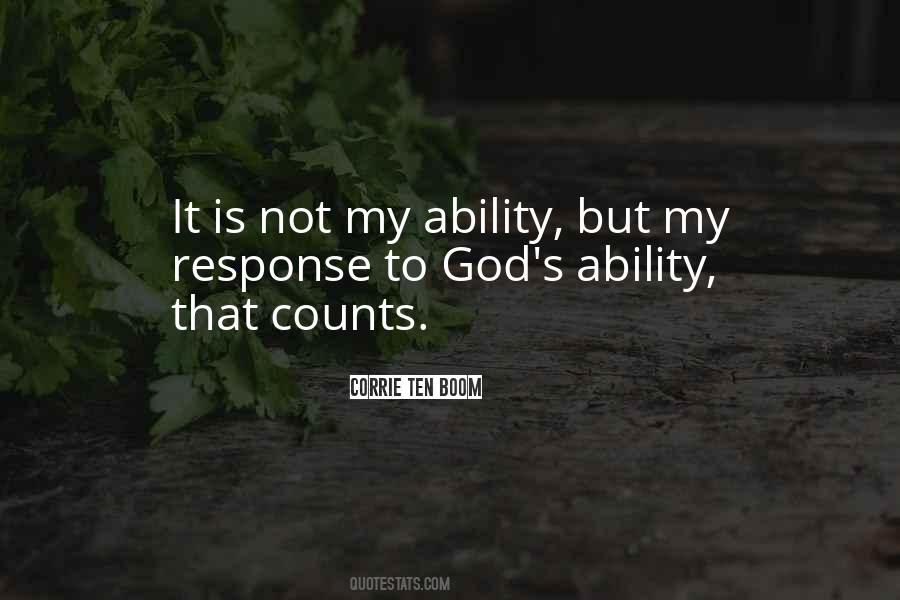 God's Ability Quotes #102154