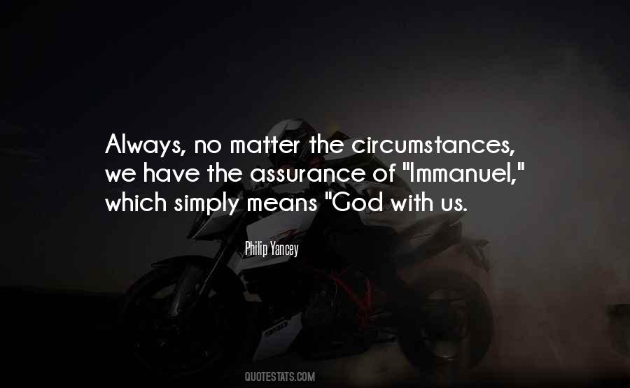 God's Assurance Quotes #1353749