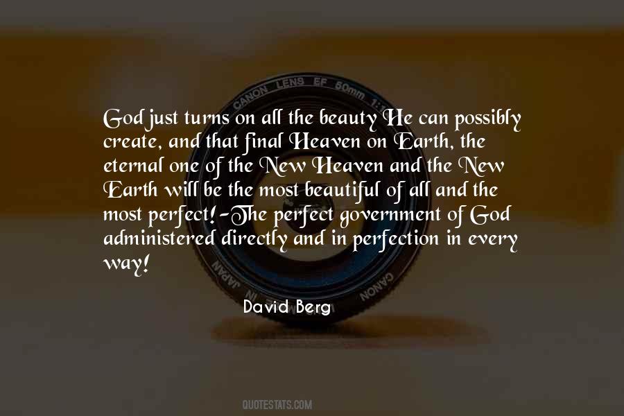 God's Beautiful Earth Quotes #1563227
