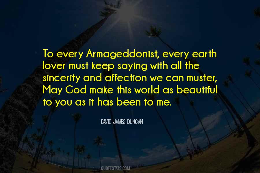 God's Beautiful Earth Quotes #1869120