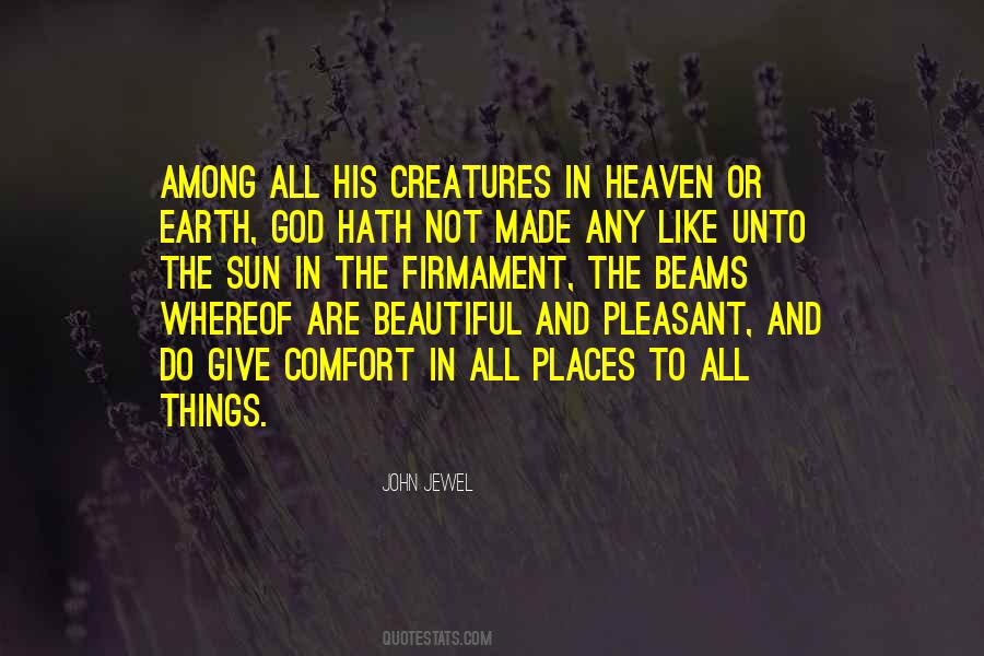 God's Beautiful Earth Quotes #685388