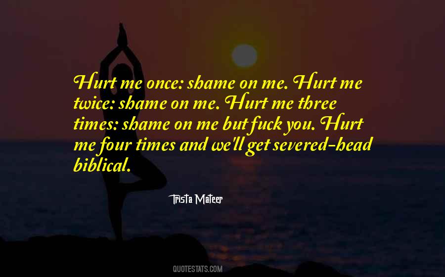 We Get Hurt Quotes #819472