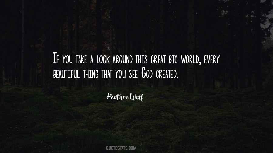 God's Beauty Nature Quotes #1574356