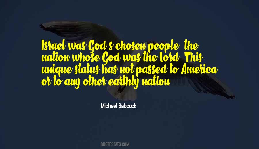 God's Chosen Quotes #814488