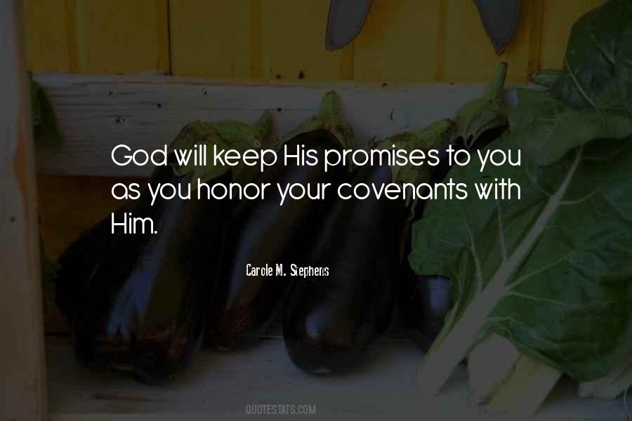 God's Covenant Quotes #1287800