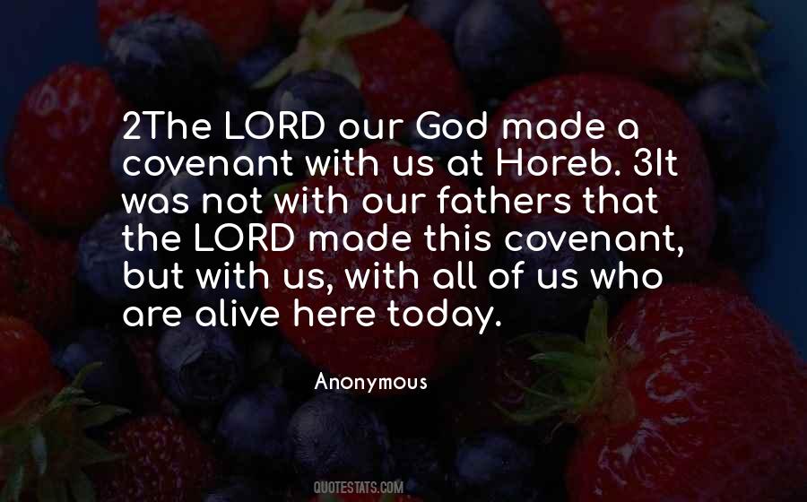 God's Covenant Quotes #837078