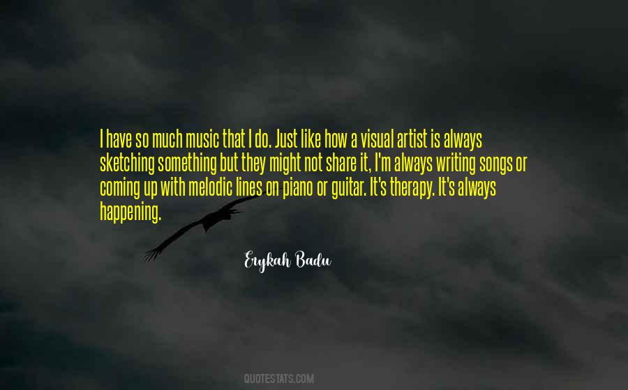 Writing Is Therapy Quotes #1434432