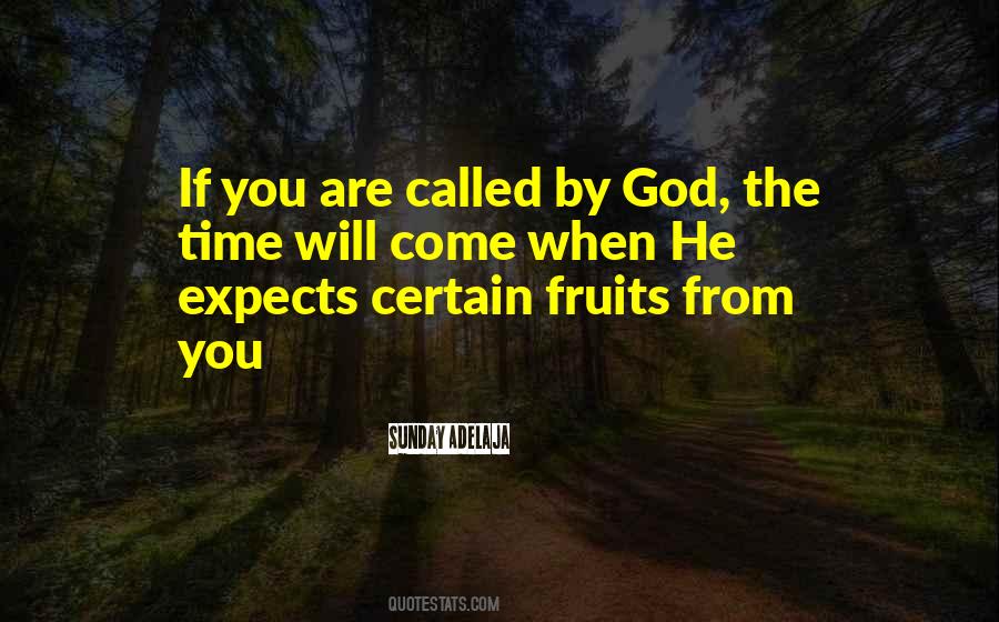 God's Fruits Quotes #100201