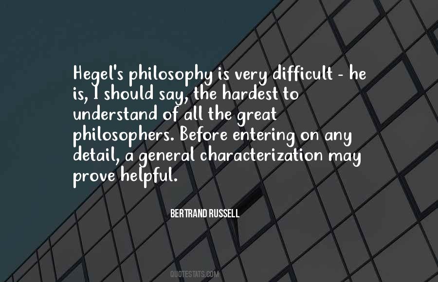 Philosophy Hegel Quotes #1232990