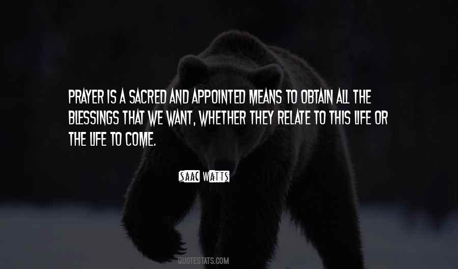 Prayer Blessings Quotes #943810