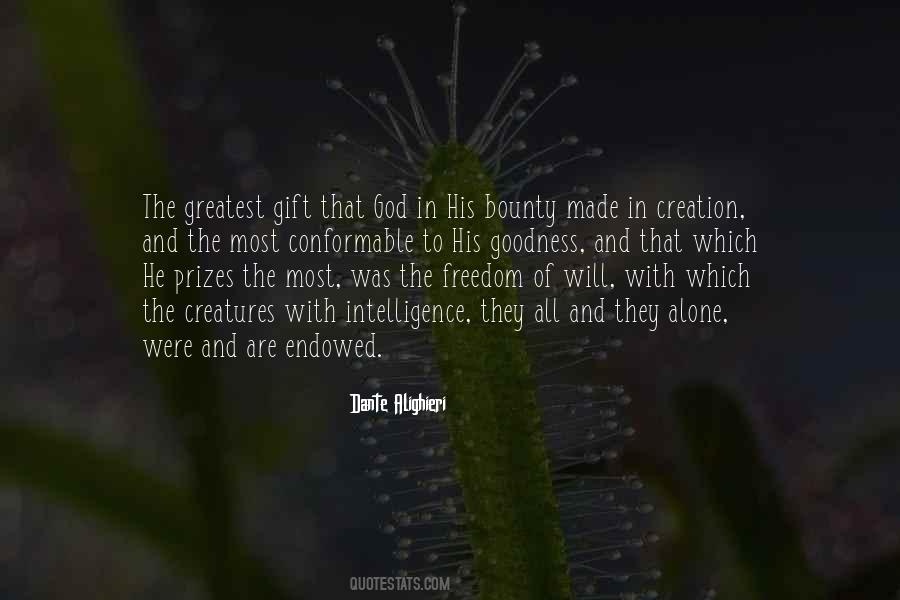 God's Greatest Gift Quotes #474939