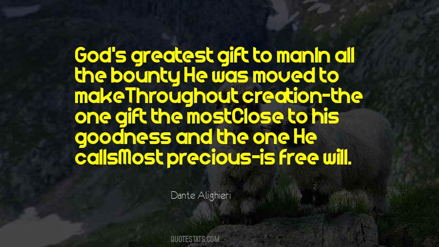 God's Greatest Gift Quotes #978900