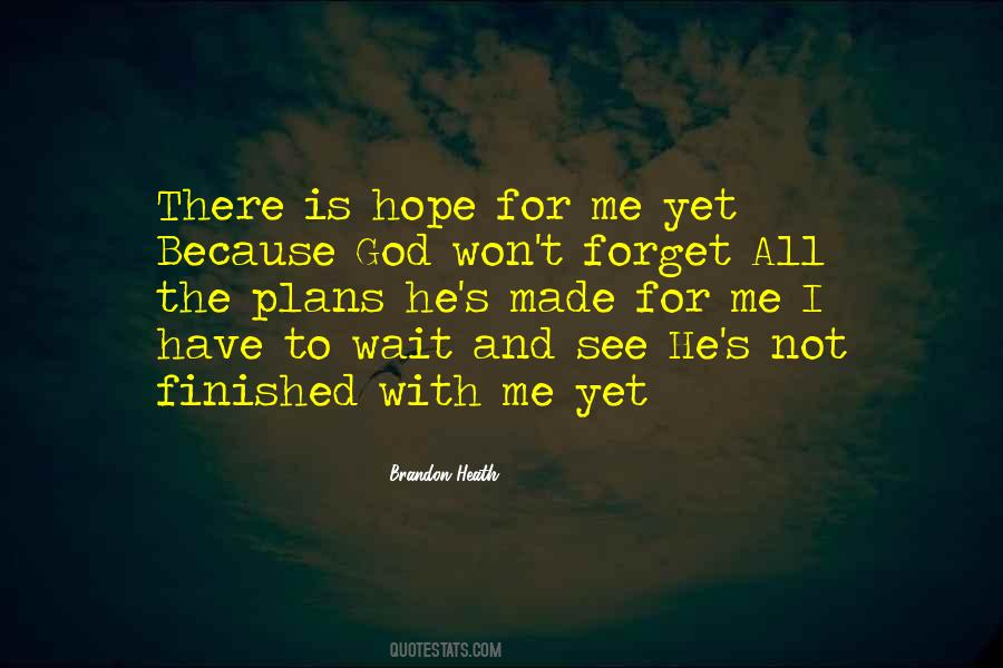 God's Hope Quotes #433462