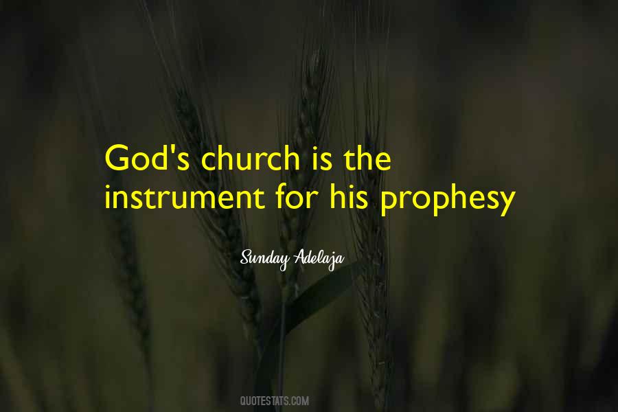 God's Instrument Quotes #160321