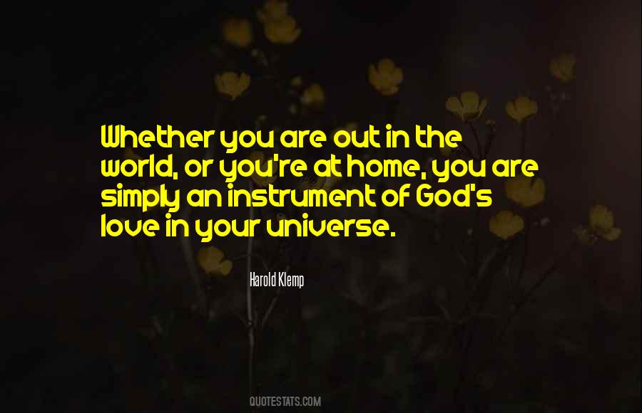 God's Instrument Quotes #1860093