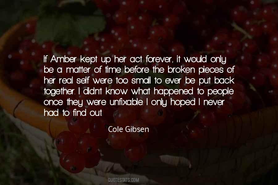 Never Be Together Quotes #851850