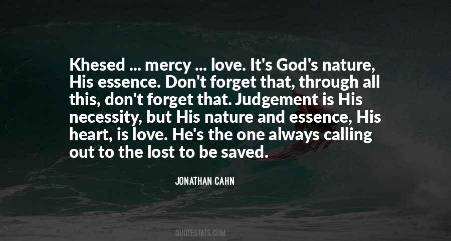 God's Mercy And Love Quotes #804449