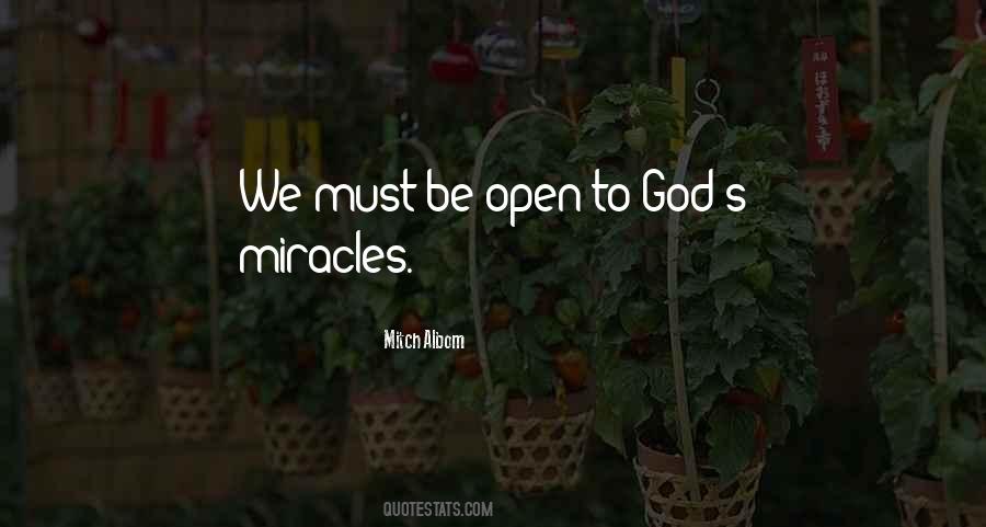 God's Miracles Quotes #1435861