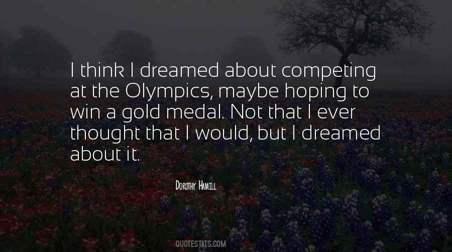 Hoping To Win Quotes #937474