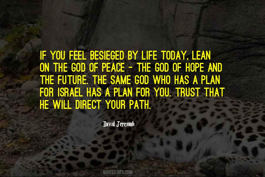 God's Plan For Our Life Quotes #422946