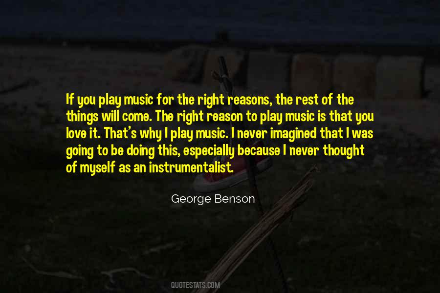 Why I Love Music Quotes #1218169