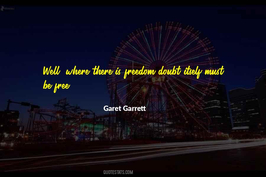 Quotes About Garet #1089349