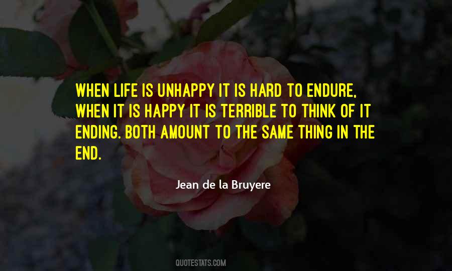 Quotes About The Ending Of Life #98016