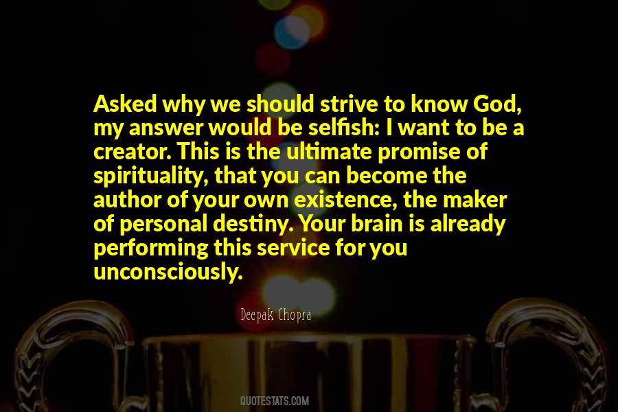God's Self Existence Quotes #15397