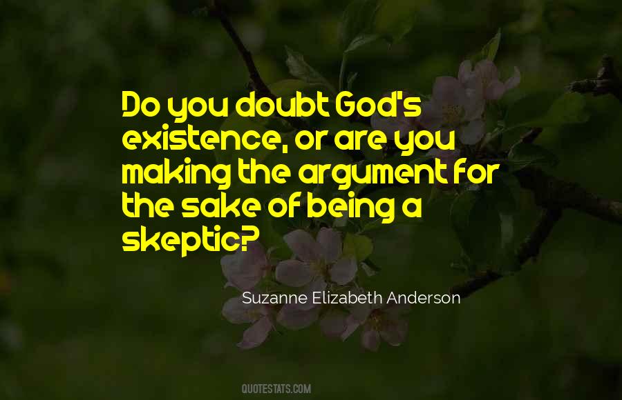 God's Self Existence Quotes #37225