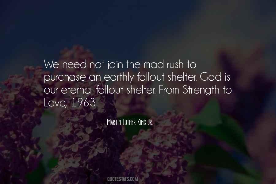 God's Shelter Quotes #305756