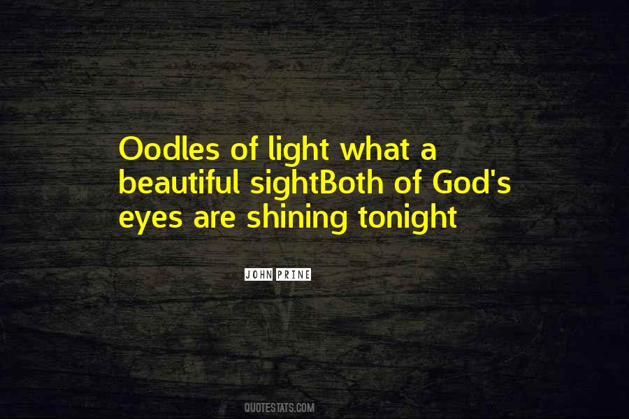God's Shining Light Quotes #1596