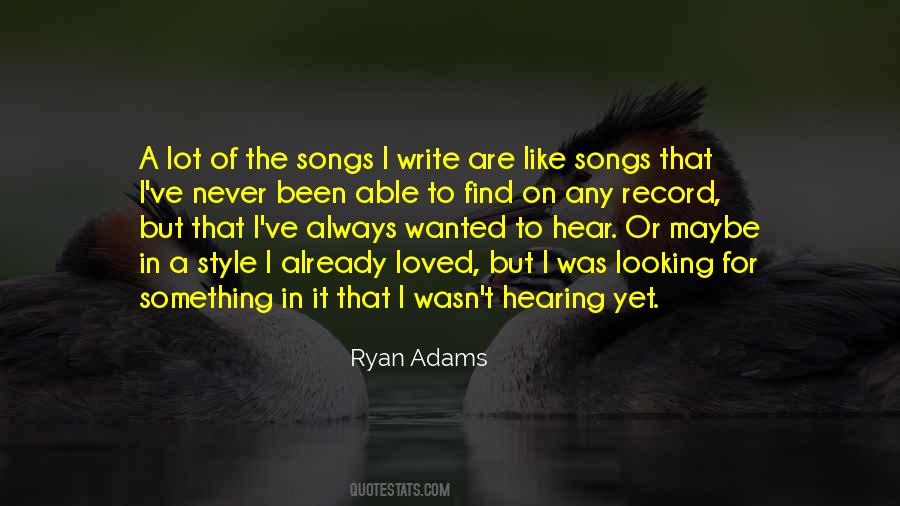 Quotes About Like Songs #247130