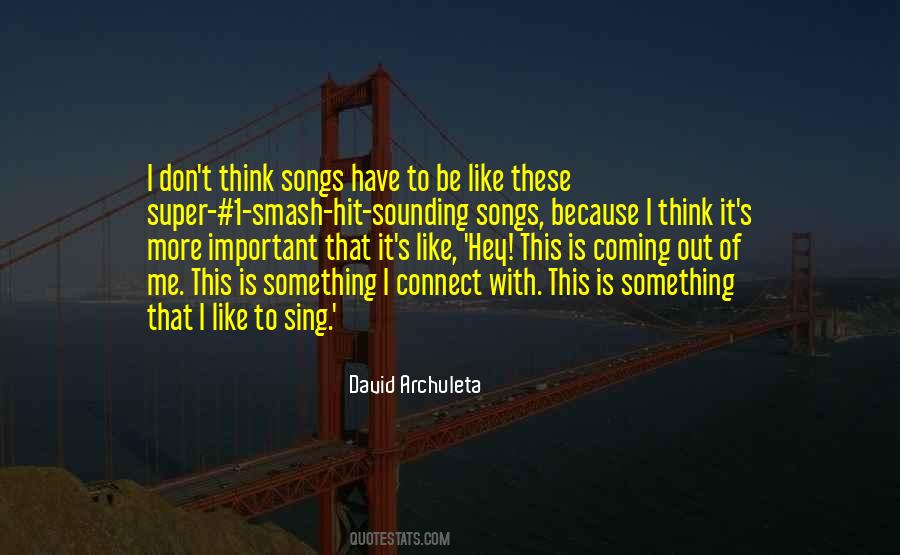 Quotes About Like Songs #315570