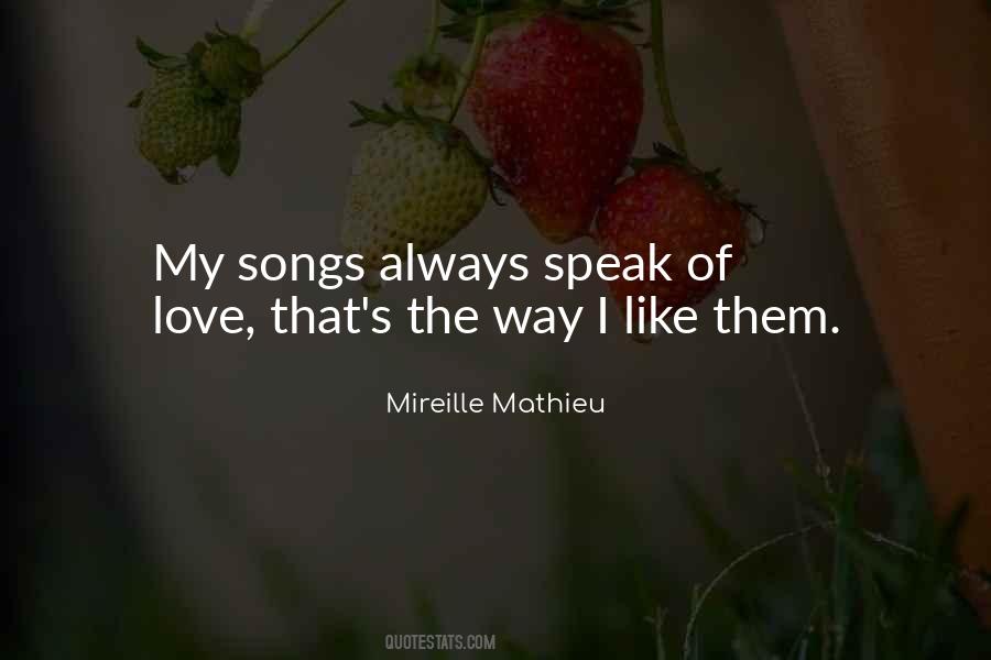 Quotes About Like Songs #585537